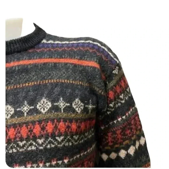 Dual Control Vintage  Crewneck Wool Sweater - Picture 6 of 12